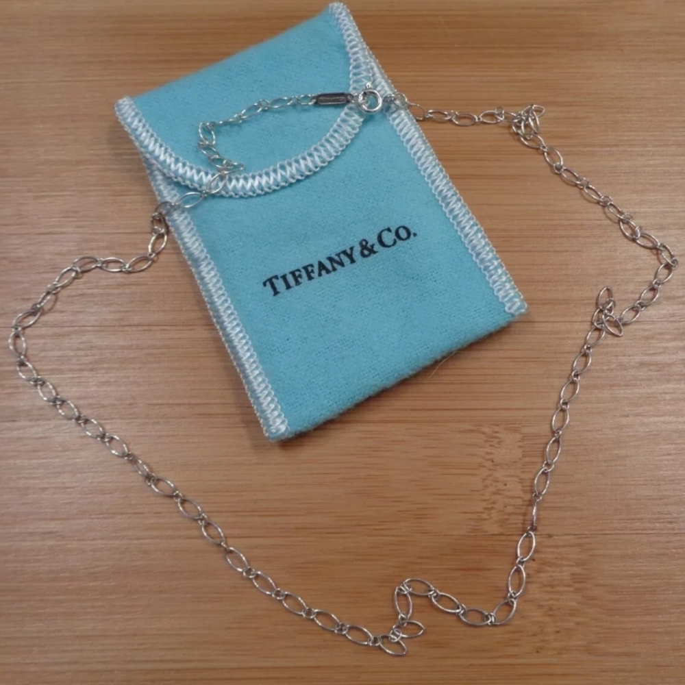 Tiffany & Co. Sterling Oval Link Chain Necklace